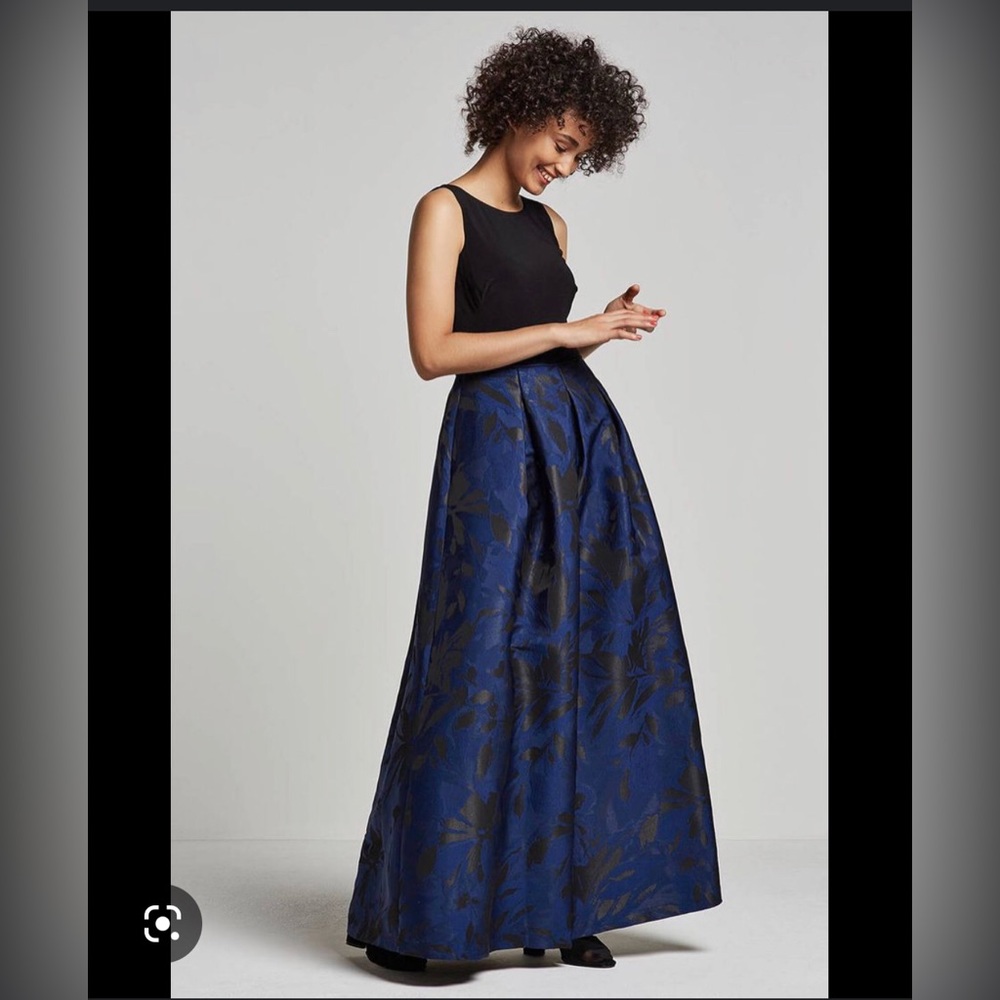 NWT LAUREN RALPH LAUREN LRL WOMENS LEYDENA EVENING FLORAL DRESS/ GOWN Size 8 - Picture 4 of 15